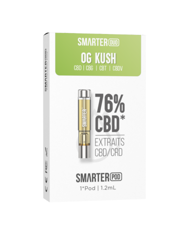 Pod CBD Smarter Duo Gelato 76% CRD