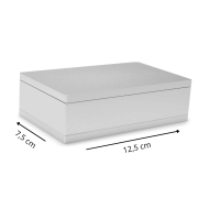 Moule Pré-Presse Rectangulaire en Aluminium 12,5 x 7,5 cm