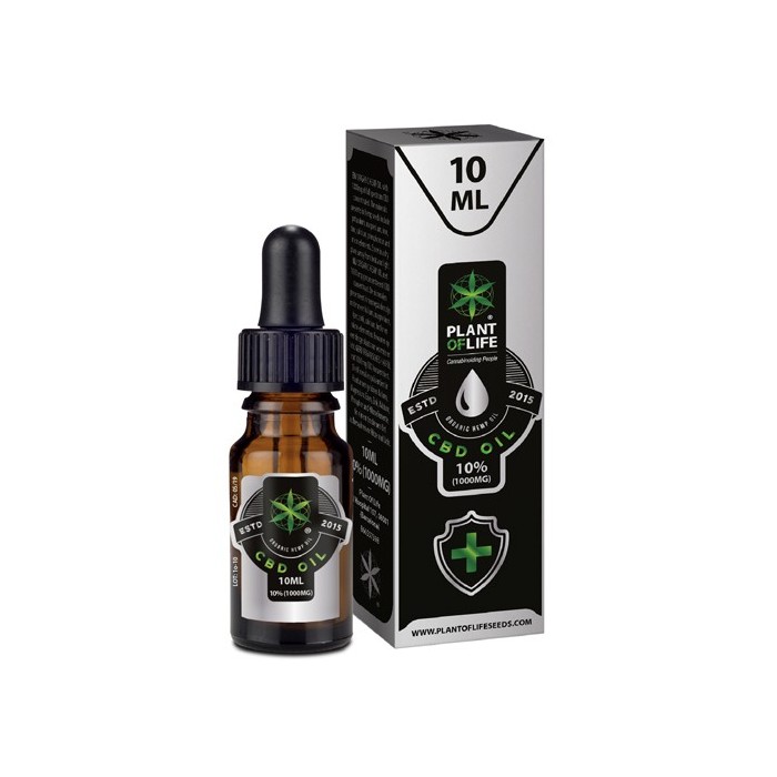 Huile CBD 10% full spectrum | PLANT OF LIFE