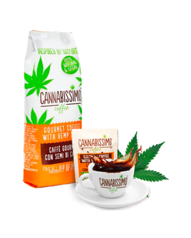 Café graines de chanvre - moulu | CANNABISSIMO