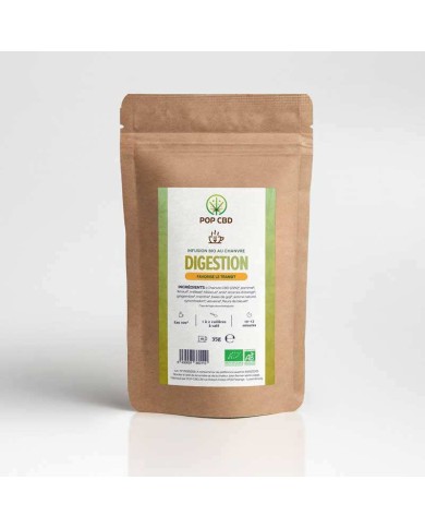 Tisane CBD bio digestion | POP CBD