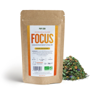 Tisane CBD bio Focus & Vitalité | POP CBD