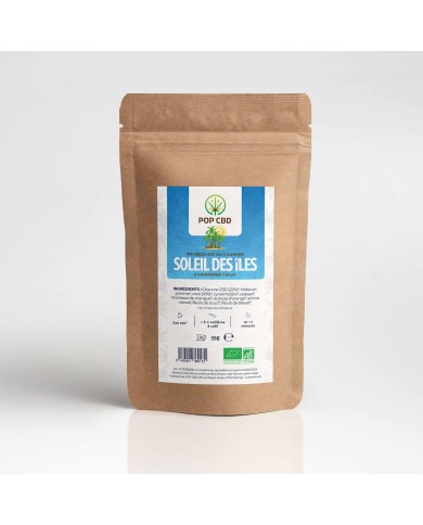 Tisane CBD bio soleil des îles | POP CBD
