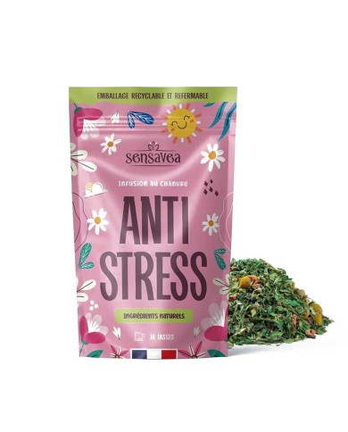 Tisane CBD bio anti stress | SENSAVEA