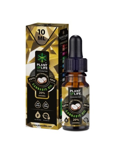 Huile CBD 20% full spectrum coco | PLANT OF LIFE