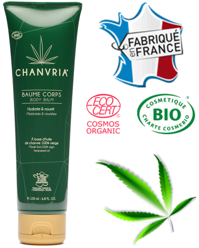 Baume corps huile de chanvre bio | CHANVRIA