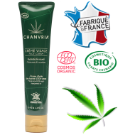 Crème visage huile de chanvre bio | CHANVRIA