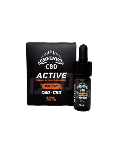 Huile CBD & CBG 10% active | GREENEO