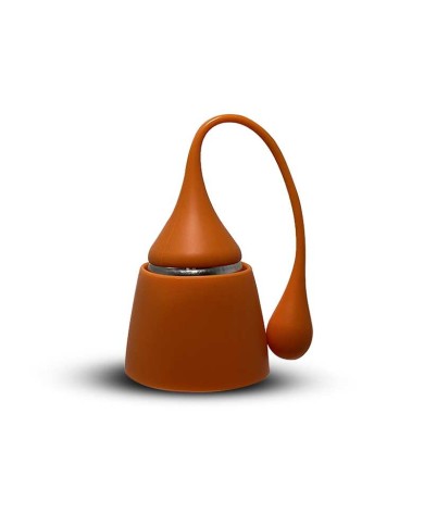 Infuseur à thé en silicone et acier inoxydable (Vert)