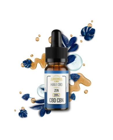 Huile CBD & CBN 20% zen | GREENEO