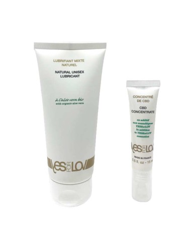 Lubrifiant aloé vera & concentré de CBD | YES FOR LOV