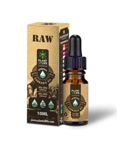 Huile CBD & CBG 10% full spectrum | PLANT OF LIFE