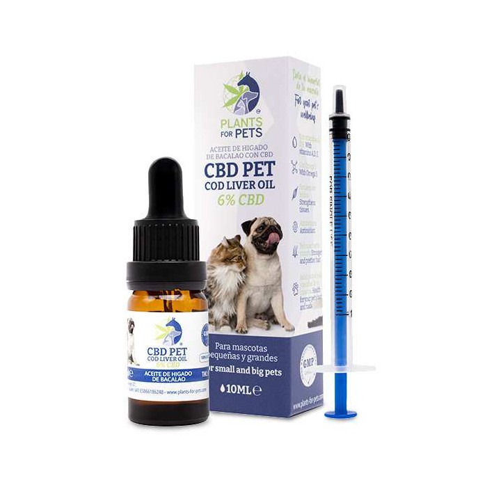 Huile CBD animaux 6% | PLANTS FOR PETS