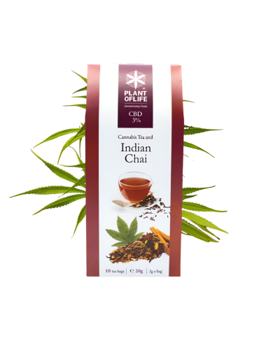 Thé CBD bio indian chai | PLANT OF LIFE