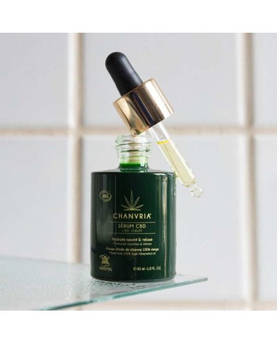 Sérum CBD huile de chanvre bio | CHANVRIA
