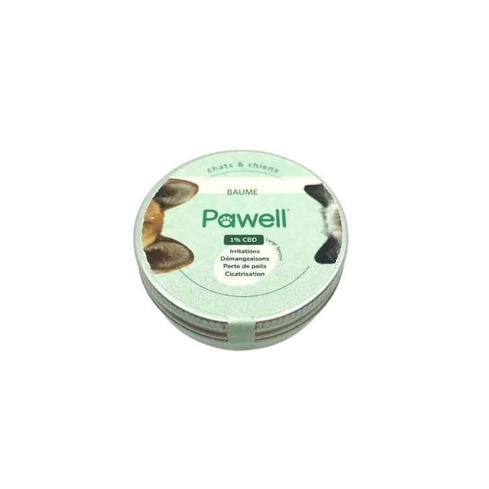 Baume CBD apaisant animaux | PAWELL