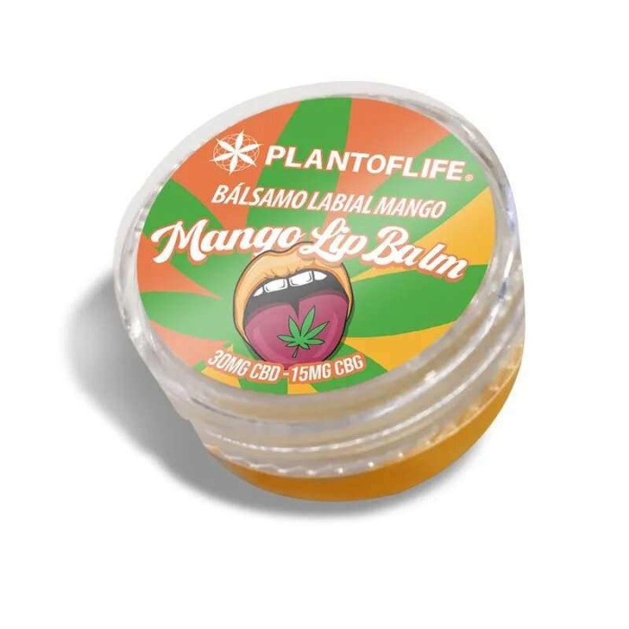 Baume lèvres CBD & CBG mangue | PLANT OF LIFE