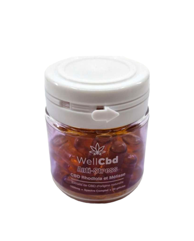 Gélule CBD anti-stress | WELL CBD