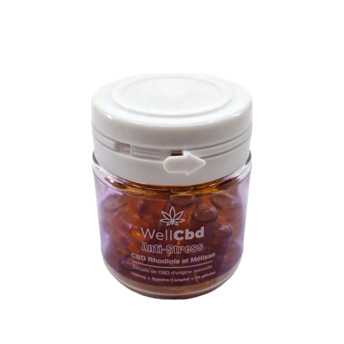 Gélule CBD anti-stress | WELL CBD