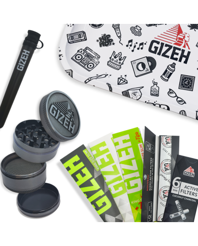 Kit complet Gizeh Rolling (Noir)