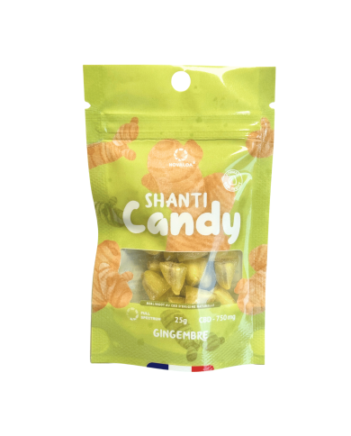 Bonbon CBD gingembre | NOVALOA