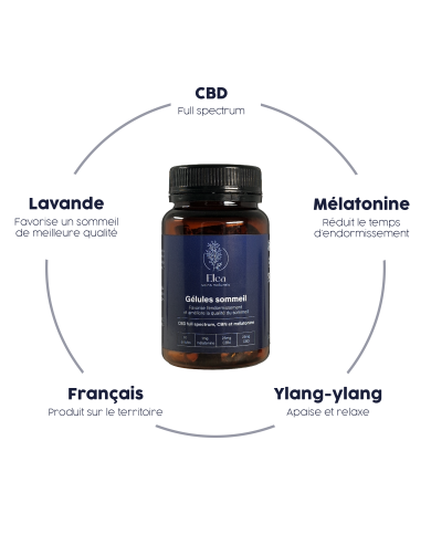 Gélule CBD sommeil | ELEA