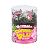 Sucette cannabis bubblegum - 10 pcs | MULTITRANCE