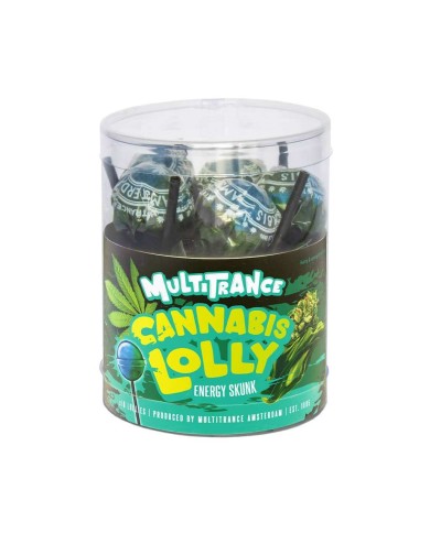 Sucette cannabis energy skunk - 10 pcs | MULTITRANCE
