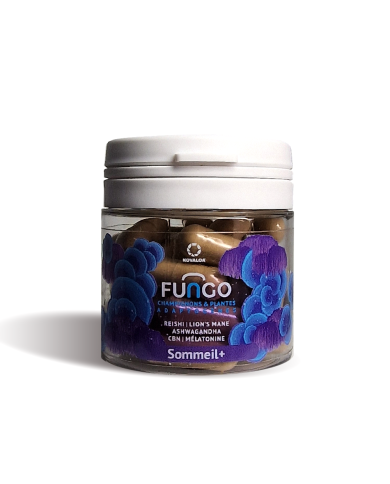 Gélule CBN & champignons sommeil+ | FUNGO, NOVALOA