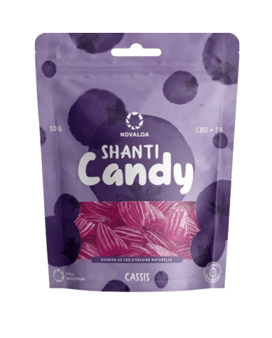 Bonbon CBD cassis | NOVALOA