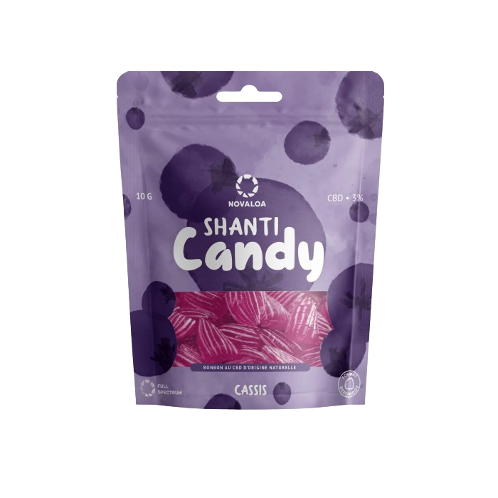 Bonbon CBD cassis | NOVALOA
