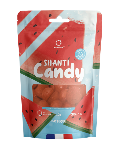 Bonbon CBD pastèque | NOVALOA