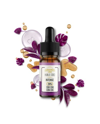 Huile CBD broad spectrum 20% intense | GREENEO