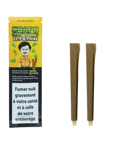 Blunt de chanvre El Patron | CHAPO