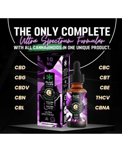 Huile CBD & CBG 30% ultra spectrum | PLANT OF LIFE