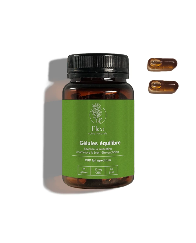 Gélule CBD équilibre | ELEA