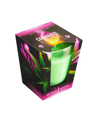 Bougie parfumée au Cannabis Rose Flower | MULTITRANCE