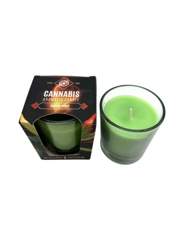 Bougie parfumée au Cannabis Sandal Wood | MULTITRANCE