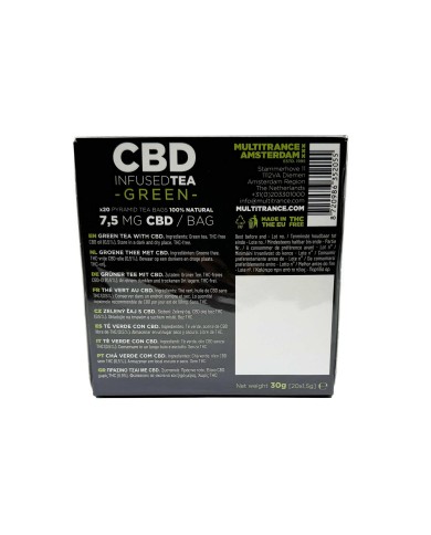 Thé Vert CBD 7,5mg Multitrance