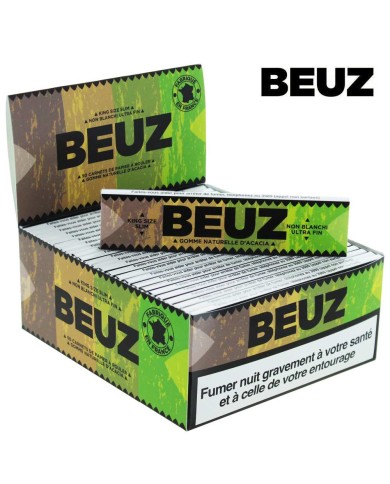 Boite de 50 carnets Beuz Brown Slim King Size