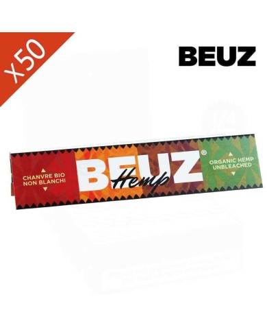 Boîte de 50 carnets Beuz Hemp Bio King Size