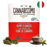 Dosettes Café aux Fleurs de Chanvre Cannabissimo - 25 dosettes