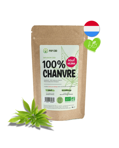 Tisane Bio 100% Chanvre 30g | POP CBD