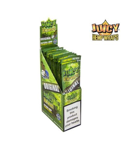 Blunt de chanvre Original Boîte de 25 paquets | JUICY JAY'S