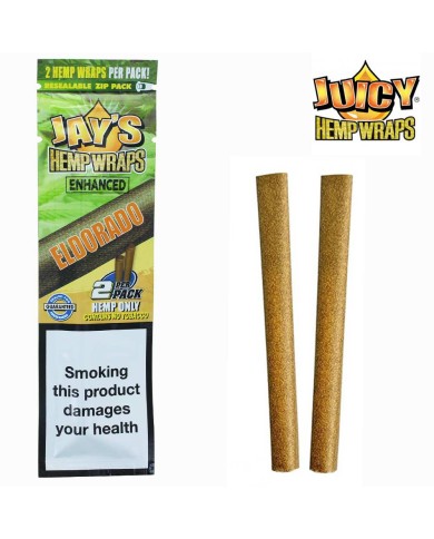 Blunt de chanvre Eldorado Boîte de 25 paquets | JUICY JAY'S