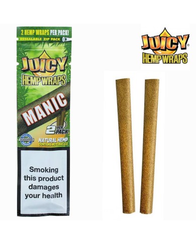 Blunt de chanvre Manic Boîte de 25 paquets | JUICY JAY'S