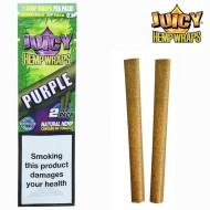 Blunt de chanvre Purple Boîte de 25 paquets | JUICY JAY'S