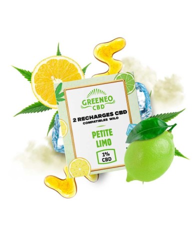 Cartouches CBD PETITE LIMO - 2 pcs | GREENEO