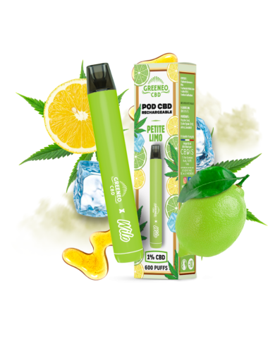 Pod CBD Rechargeable Petite Limo | GREENEO