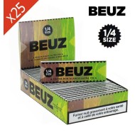 Boite de 25 carnets de feuilles 1/4 non blanchies à rouler BEUZ